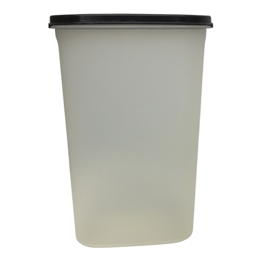 Tupperware Modular Mate Oval 5 Storage Container  Black Lid 12.25 Cup 1615 1616